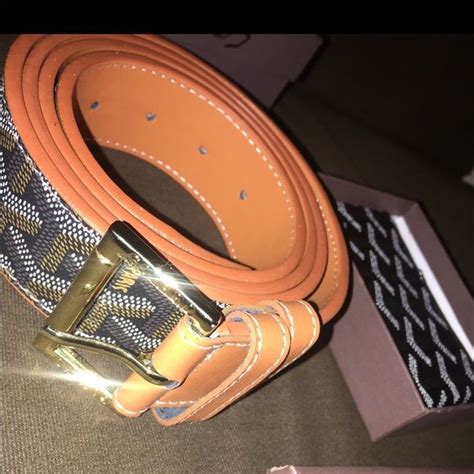 how much is a goyard belt retail|authentic goyard belts.